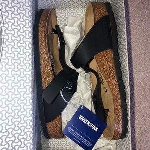 Birkenstock Black Gizeh Sandals